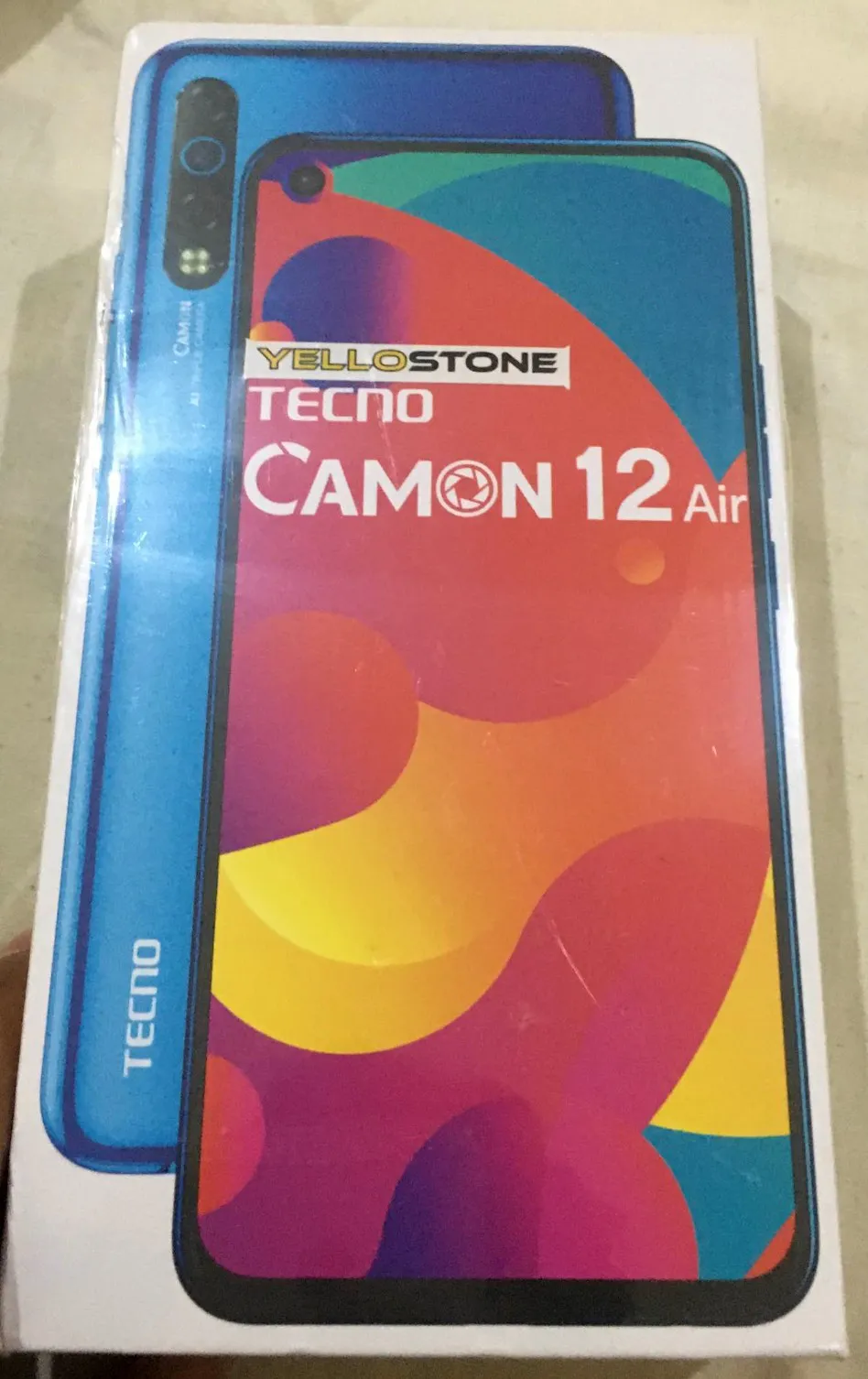 Tecno Camon 12 Air Stellar Purple Color PTA Approved - ad image 1