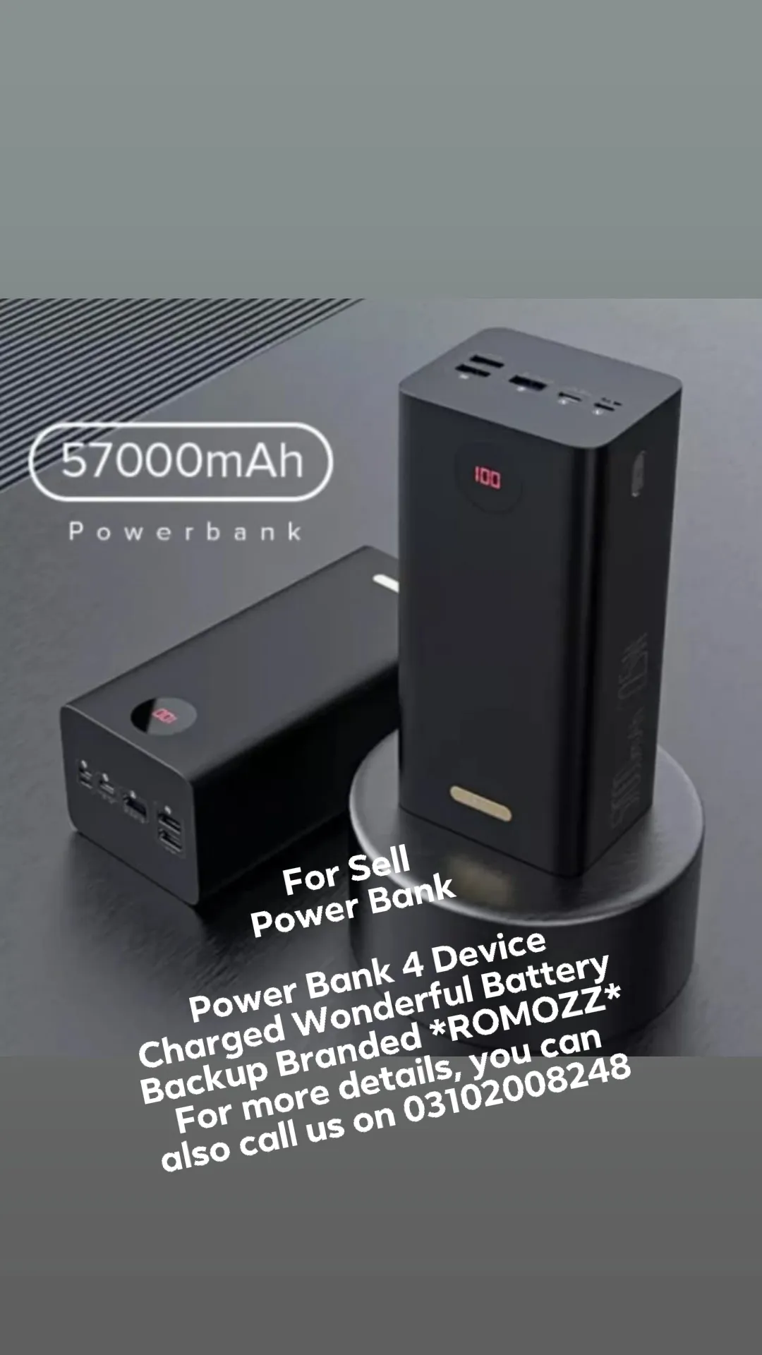 Romozz Power Bank - ad image 1