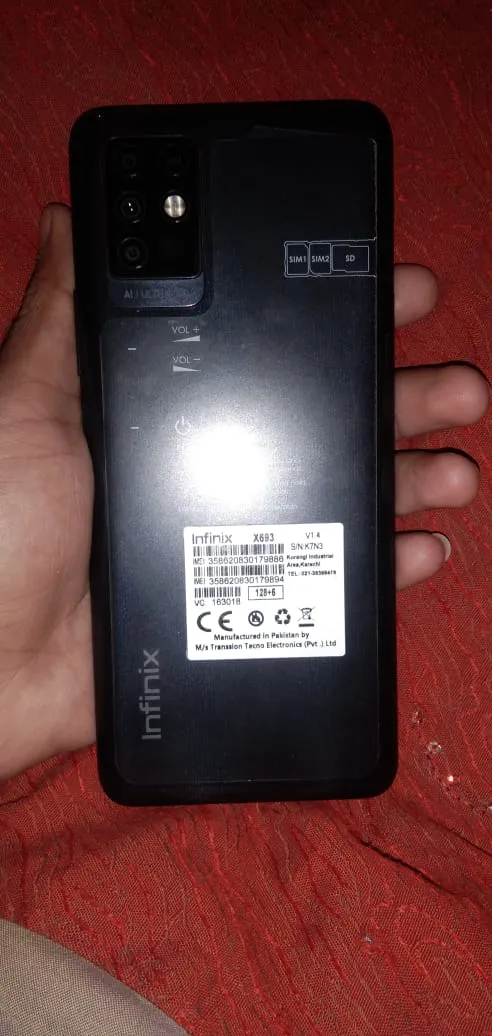 Infinix Note 10 6/128 Black - ad image 3