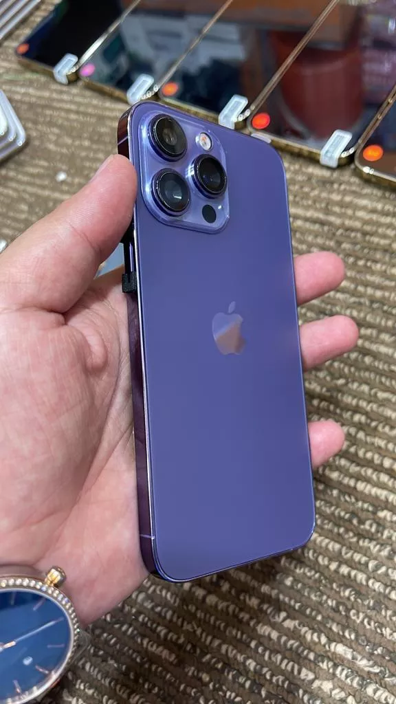 iPhone 14 pro max Deep Purple Available - ad image 2