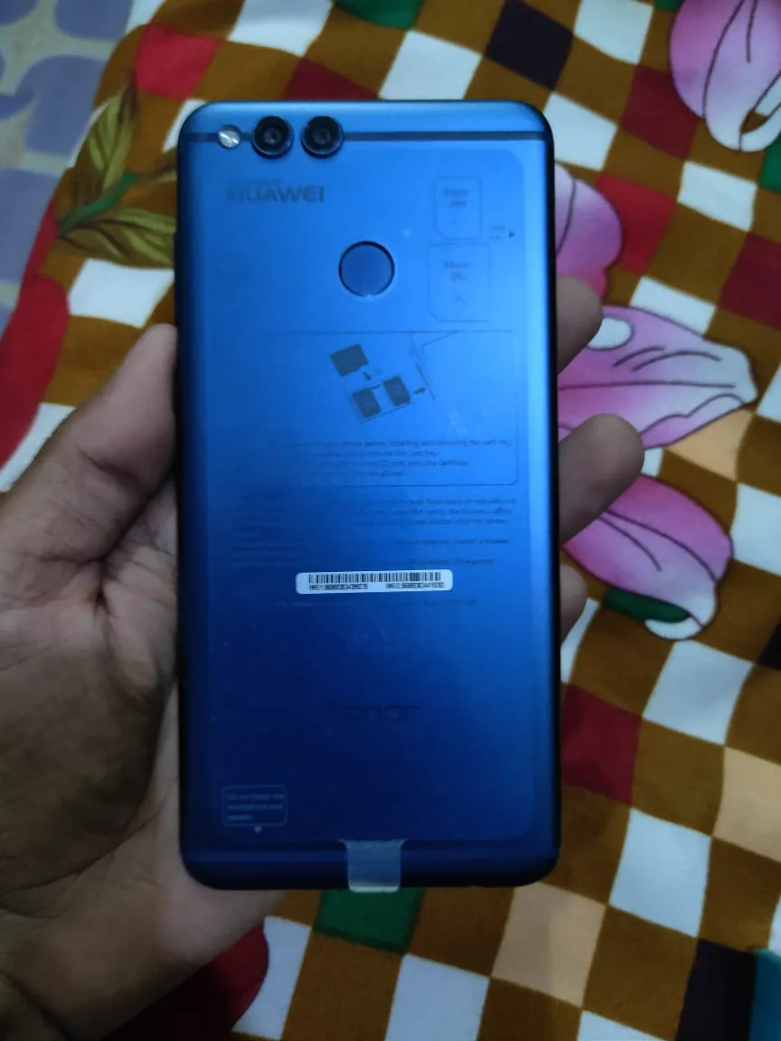 Huawei Honor 7x 4/64 Blue Colour Condition 10/10 - ad image 2