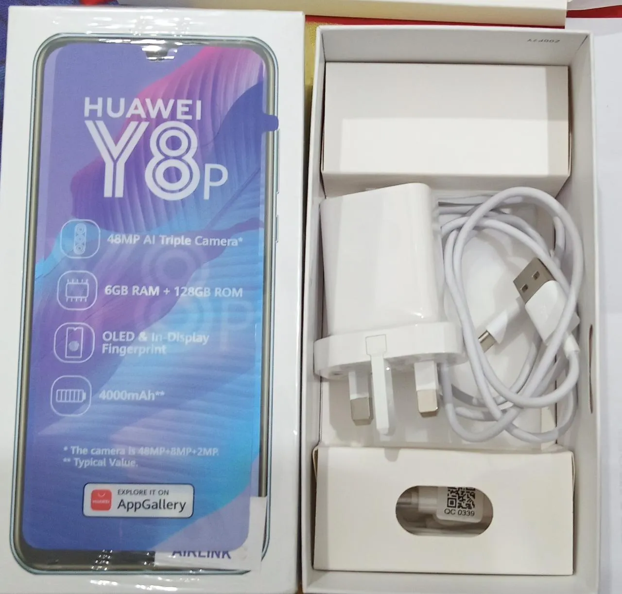 Huawei Y8P - 10/10 Condition - 1 year Warratnty - 1 Day used - ad image 4