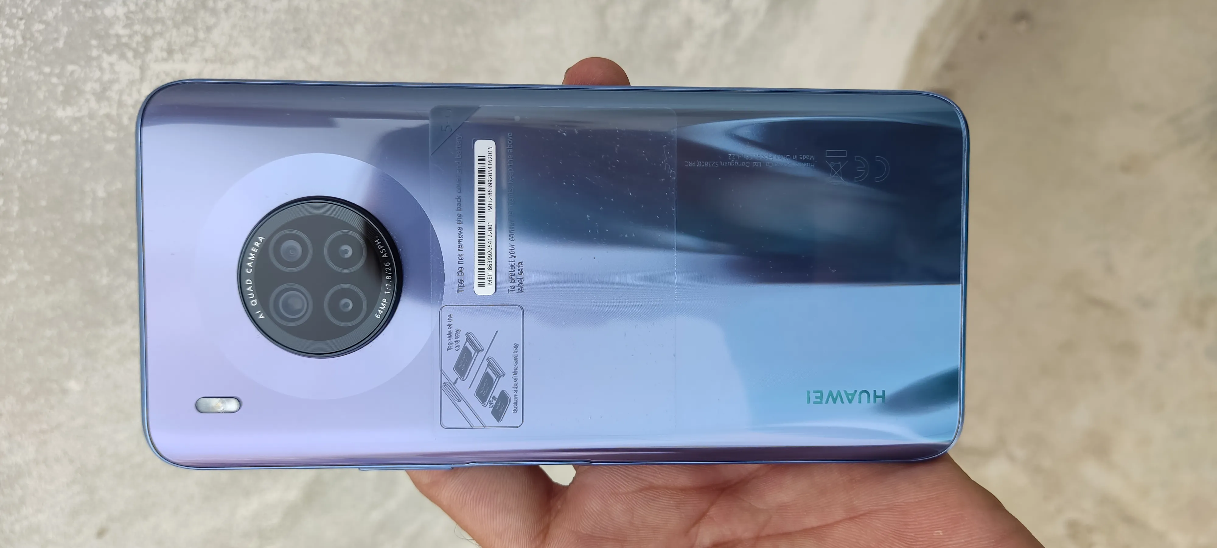 Huawei Y9A 8/128 15/20 days used only - ad image 2