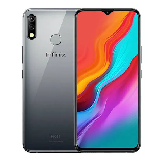 Infinix Hot 8 lite shark grey colour available for urgent sale - ad image 1