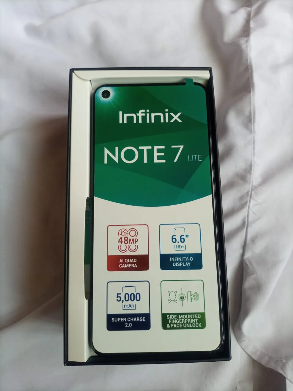 Infinix note 7 lite 4gb 128gb only 6days used best for pubg - ad image 2