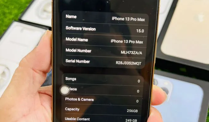 IPhone  13 pro max Turkish copy Letest version - ad image 1