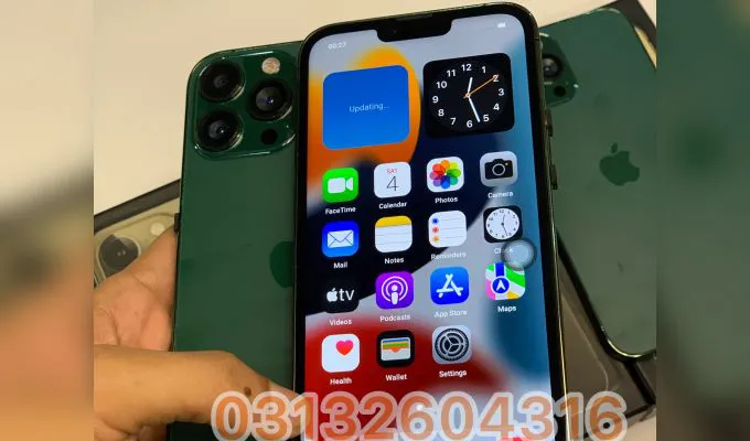 Iphone 13 Pro Max Green Colour Turkish - ad image 2