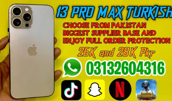 Iphone 13 Pro Max Turkish - ad image 1