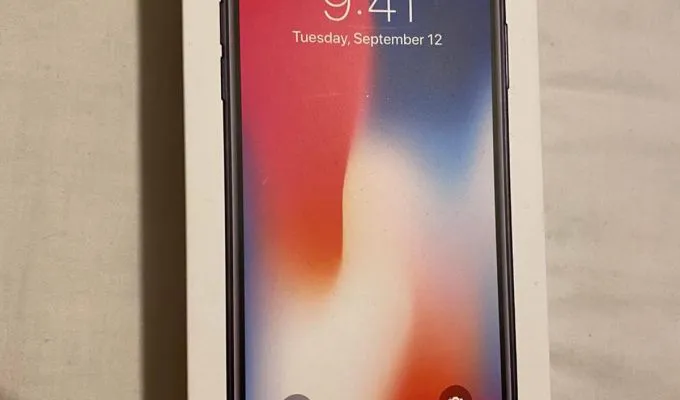 iphone x factory unlock brand new 10/10 - ad image 1