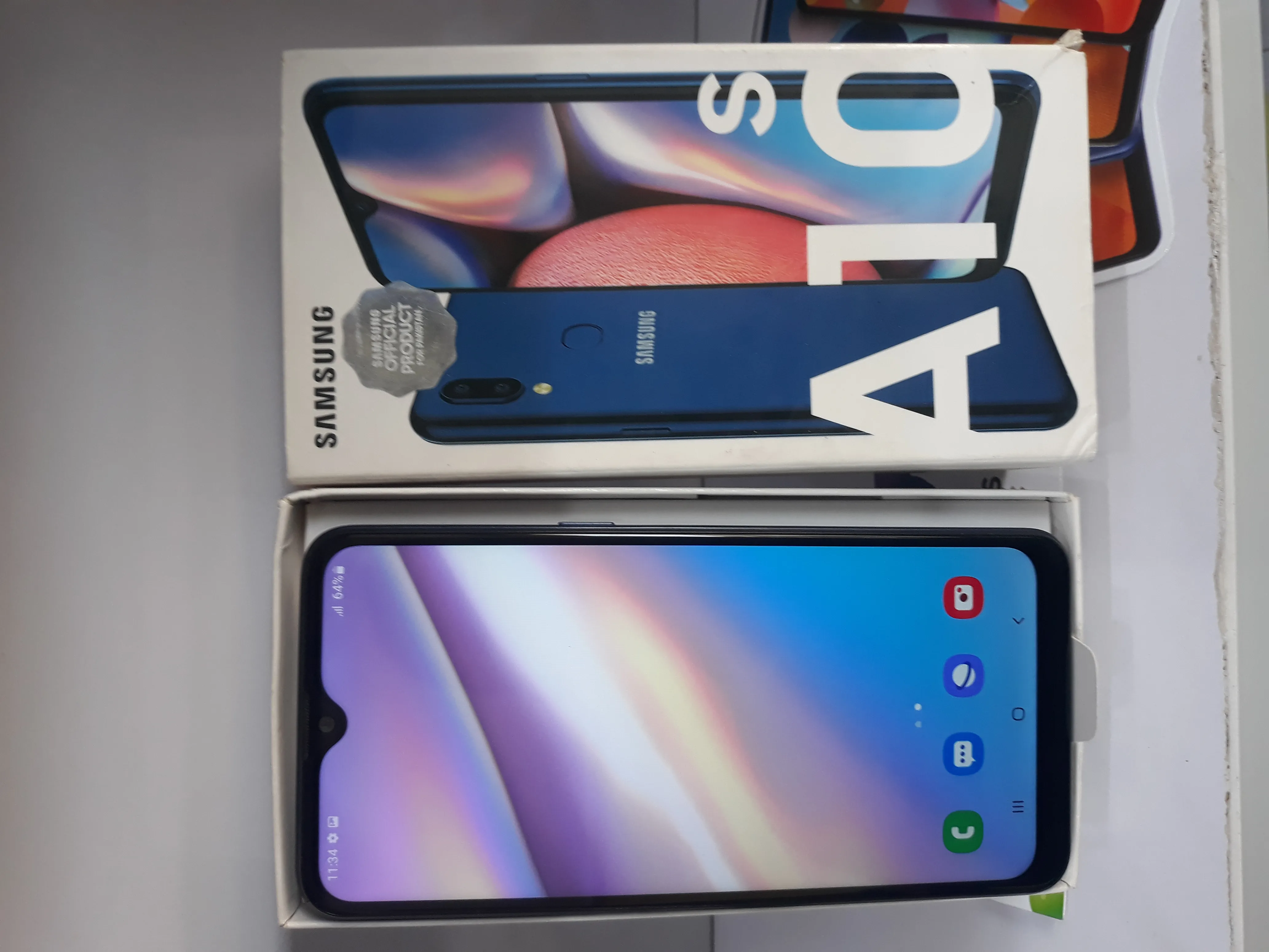 samsung a10s Mobile with Box - ad image 4