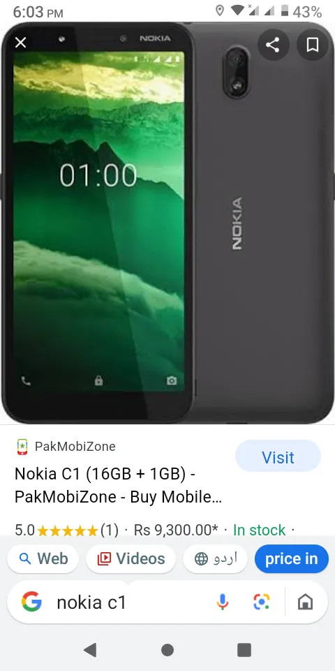 Nokia c1 - ad image 1