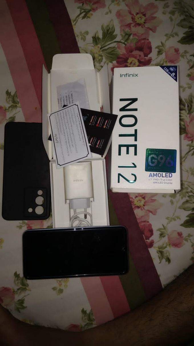 Infinix note 12 8/12 G96 - ad image 1