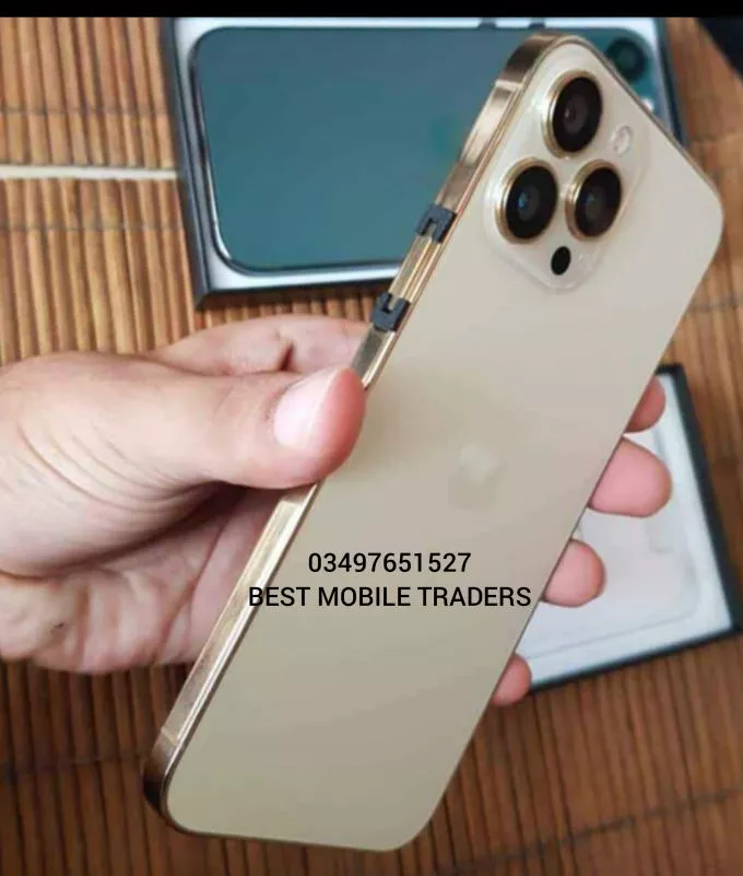 iPhone 13 Pro Max Turkish Pubg supported Dual sim Pta approved Cash on delivery - ad image 2