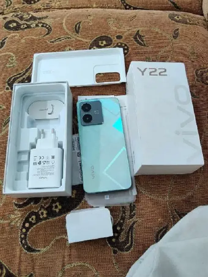 Vivo Y22 brand new box pack - ad image 1