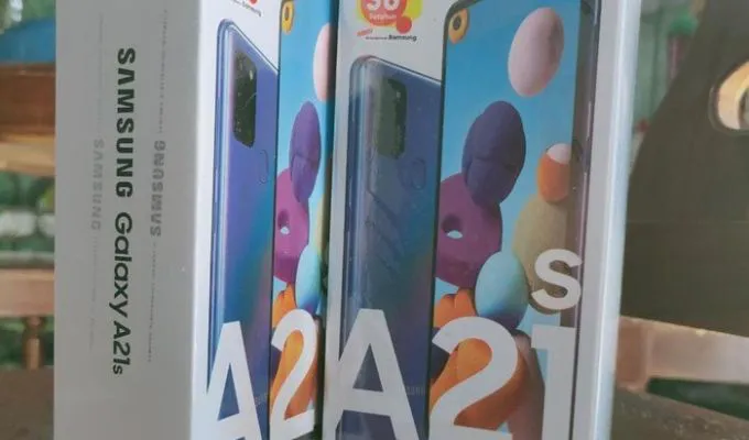 Samsung galaxy A21s 4gb+128gb box packed pta approved - ad image 1