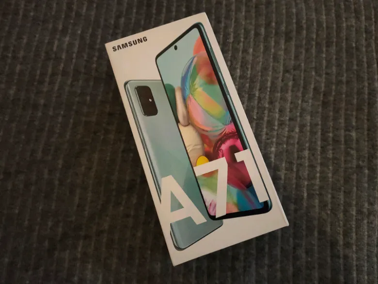 samsung galaxy A71 BOX PACK - ad image 1