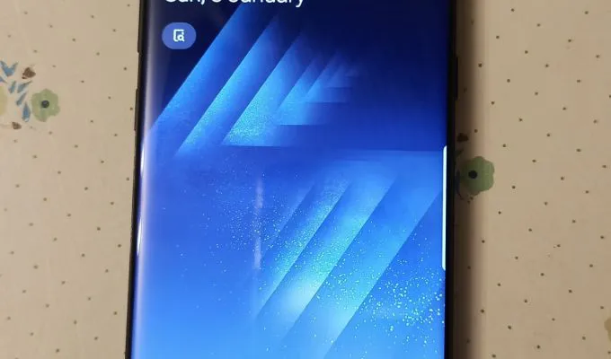 Samsung S8+ 4/64 GB variant Black colour No damage Pta approved - ad image 2