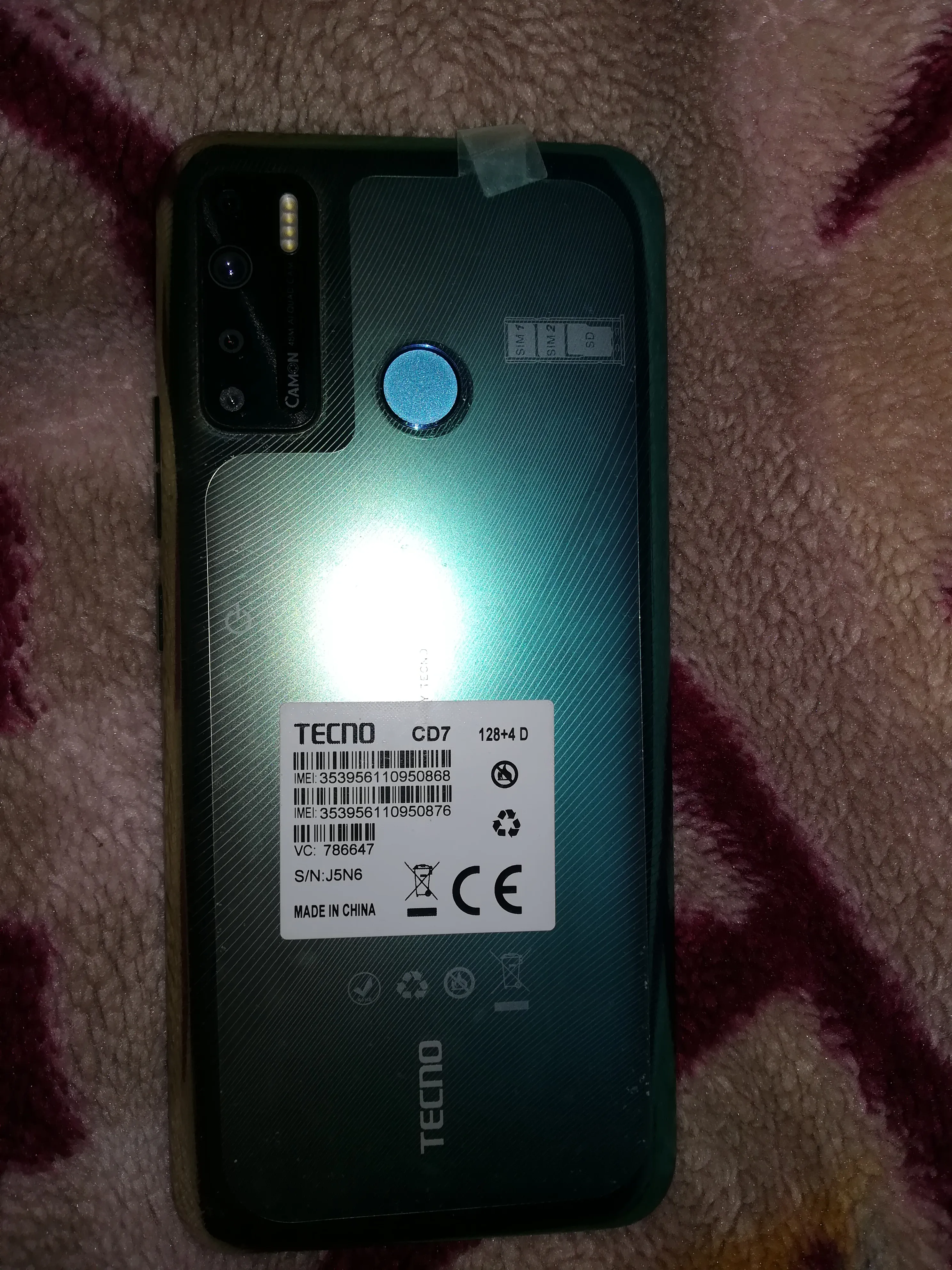 Tecno camon15 (4 gb 128 gb) - ad image 1