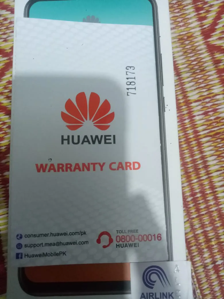 Huawei y9 prime 2019 Urgent Sale - ad image 4