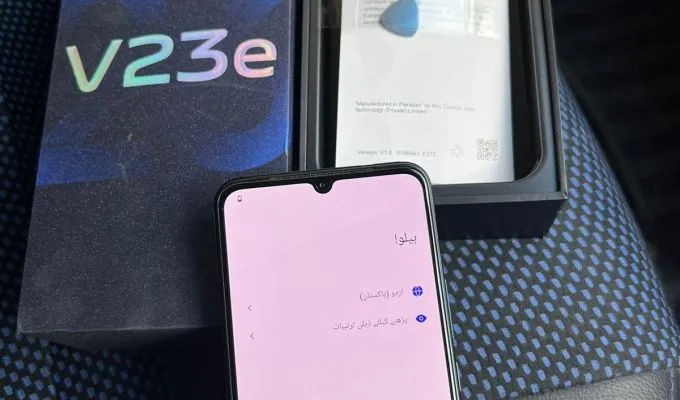 Vivo v23e 8gb 256gb full box new condition - ad image 2