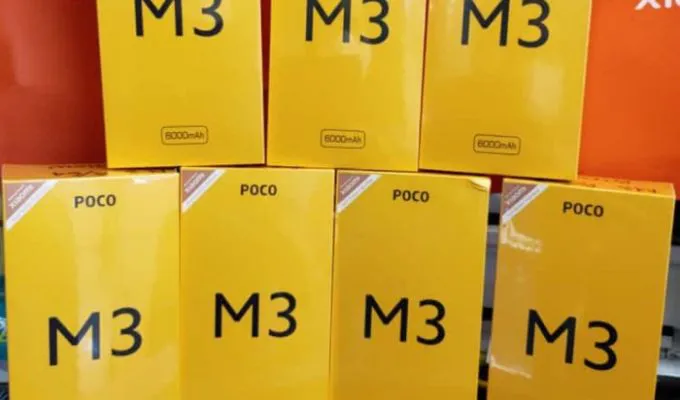 Xiaomi Poco M3 box pack - ad image 1