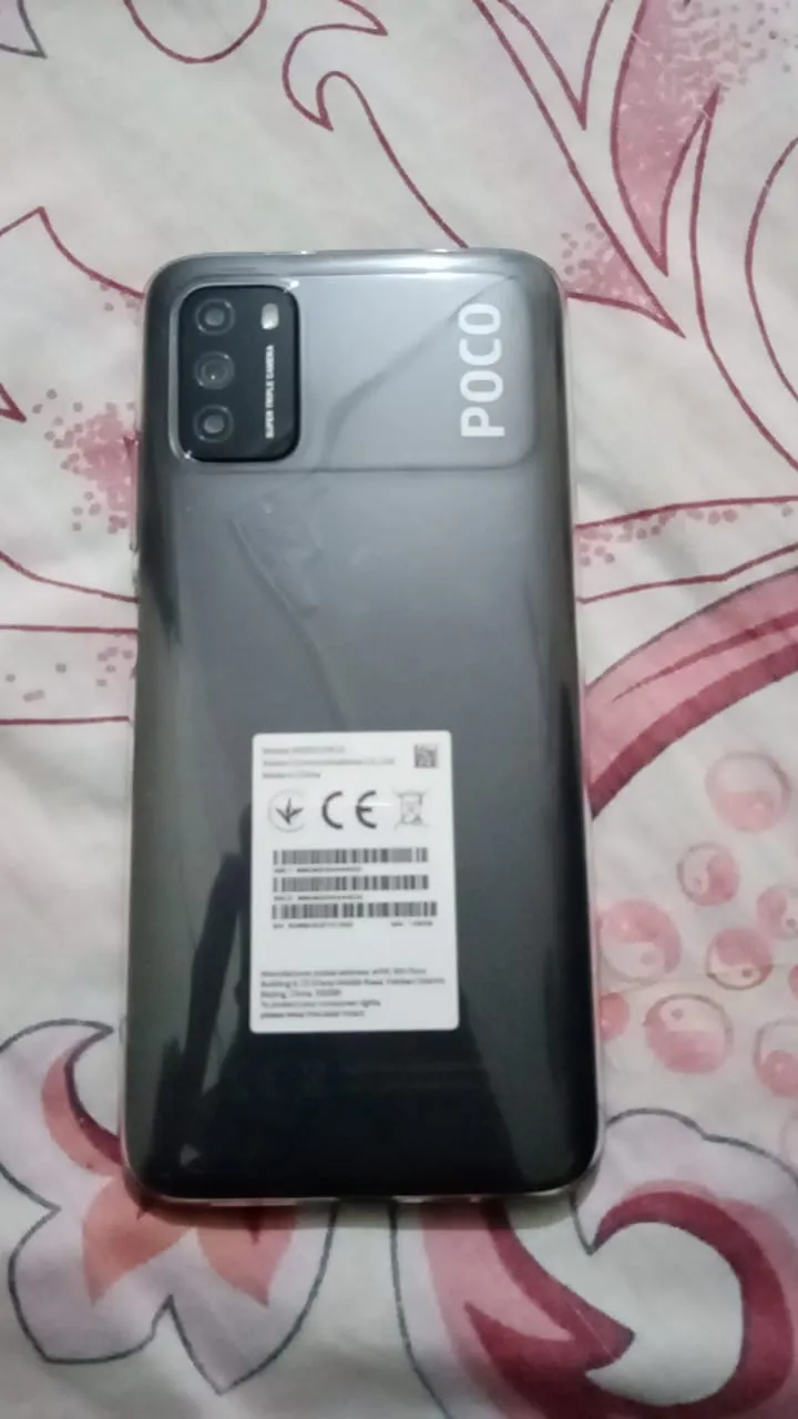 Xiaomi poco m3 brand new mobile only 3 days use with 12 month warranty - ad image 1