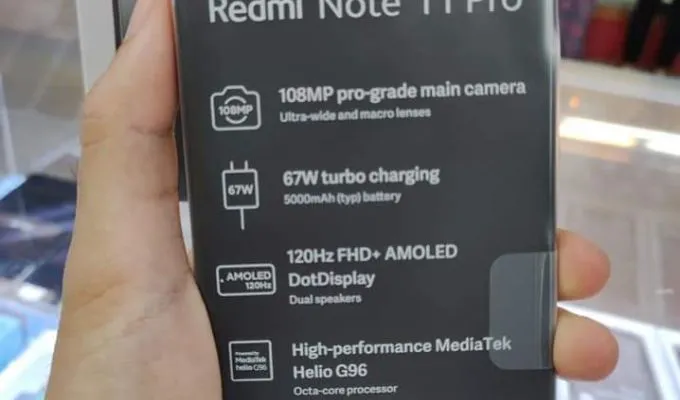 Xiomi Note 11 pro - ad image 2