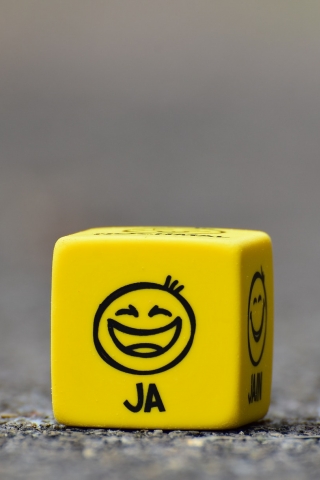 Smiley Cube  mobile wallpaper