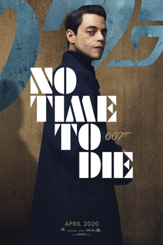 Rami Malek - No Time To Die - Poster  mobile wallpaper