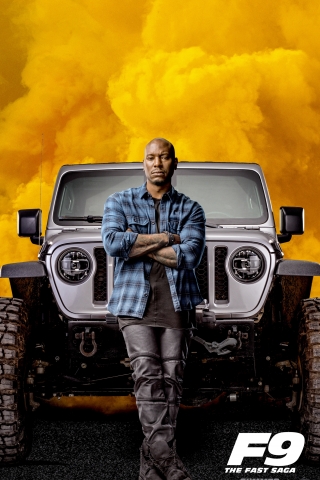 Tyrese Gibson - Fast and Furious 9 Poster  mobile wallpaper