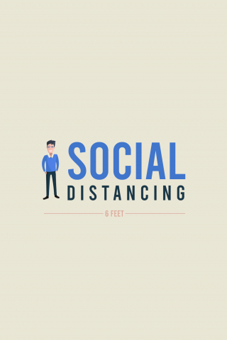 Social Distancing  mobile wallpaper