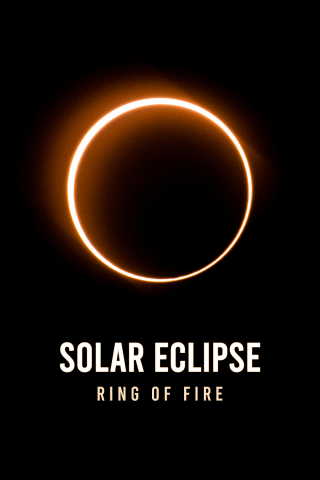 Solar Eclipse - Ring of Fire  mobile wallpaper