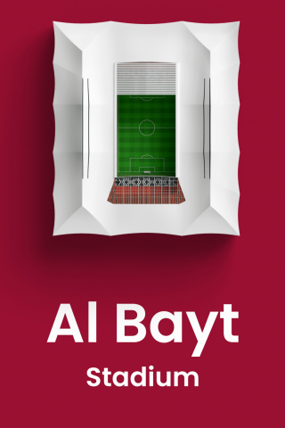 Al Bayt Stadium - Qatar  mobile wallpaper