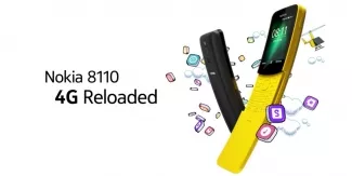 Nokia 8110 back again with 4G