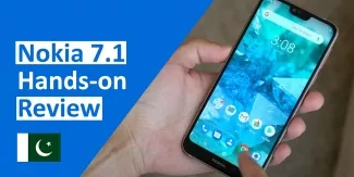 Nokia 7.1 Hands-on Review in Pakistan [Urdu Language]